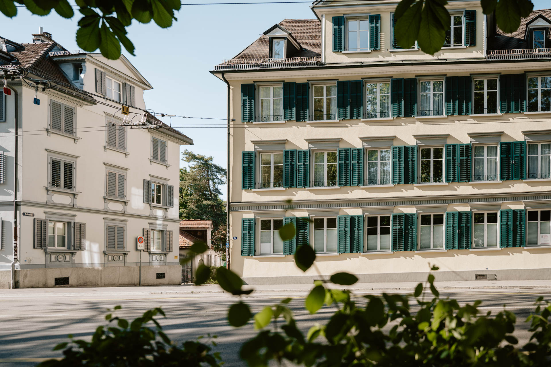Gebäude der Herzpraxis im Zentrum von St. Gallen